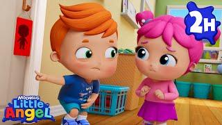 Need To Go Potty! | Little Angel | Sing Along for Kids | Moonbug Kids Express Yourself!