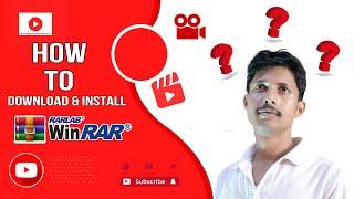 how to Download & Install WinRAR on windows 10 || latest version 2024