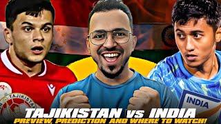 India U23 vs Tajikistan U23 Match Preview, Prediction and Where to watch Live?