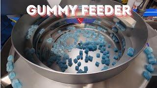 Automatic Part Feeder for CBD Gummies - Feeding Concepts Inc.