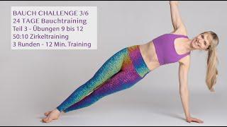 Bauch Challenge Teil 3 - Übungen 9 - 12 - Bauchtraining - Bauch Workout  - abs workout