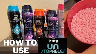 How to use Downy Unstopables