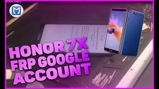 Honor 7X BND-L21\ Bypass FRP Google Account\ Разблокировка(сброс) аккаунта