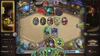 Hearthstone - Roger vs. Phonetap - ESL Legendary Series Season 2 Finals - Quarter Finals good move