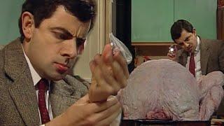 Mr Bean's Turkey Disaster! | Mr Bean Live Action | Funny Clips | Mr Bean