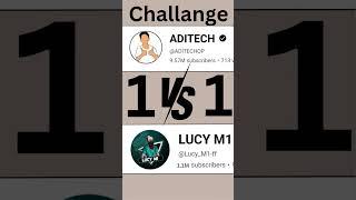 ADITECH vs LUCY M1 #aditech #shortsfeed #shorts #ytshorts #youtubeshorts #trendingshorts #virakshort