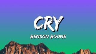 Benson Boone - Cry (Lyrics)