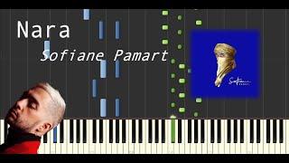 Nara - Sofiane Pamart (Synthesia Tutorial | Piano sheet)