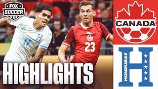 Canada vs. Honduras Concacaf Gold Cup Highlights | FOX Soccer