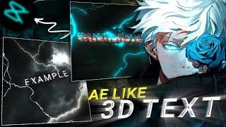  Level Up Your Edits: 3D OUTRO... Text Tutorial on CapCut!! (No PRO!!)