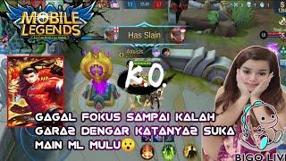 Cewe Host Bigo Live Ini Suka nYa main 5ex Mulu || Mobile Legend