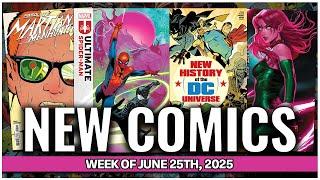 New Comic Book Previews 6/25/2025 - The DC and Absolute Universe Takes Center Stage!