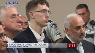 El Paso Walmart shooting suspect pleads 'not guilty' during hearing