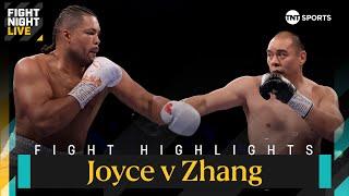  𝐁𝐈𝐆 𝐁𝐀𝐍𝐆 𝐙𝐇𝐀𝐍𝐆 𝐃𝐎𝐄𝐒 𝐓𝐇𝐄 𝐃𝐎𝐔𝐁𝐋𝐄!  | Zhilei Zhang vs Joe Joyce Fight Highlights | #ZhangJoyce2