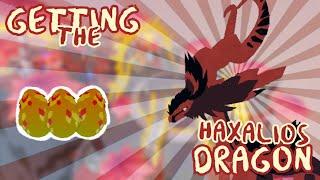 EGGHUNTING + HATCHING HEXALIOS DRAGON | Dragon Adventures (Roblox)