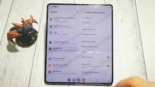 SAMSUNG GALAXY Z FOLD5: How to turn off adapt sound | Quick Guide