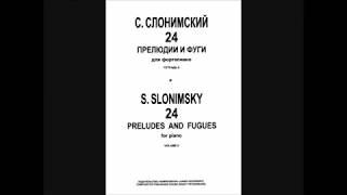 S. Slonimsky Prelude and Fugue G - dur