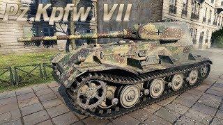 Разбор ттх танка Pz.Kpfw. VII  и нужен ли он в 2019 году8