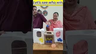 ball colour matching challenge  #shorts #family #familygames