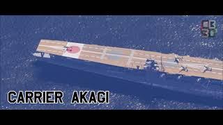 Battle of Midway - Attack on the Akagi Animation