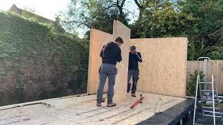 How to install SIP panels for a Garden Room