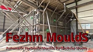 Moulds for 3D modular housing--PPVC,3D Moulds for precast concrete house,Hydraulic Moulds for 3D