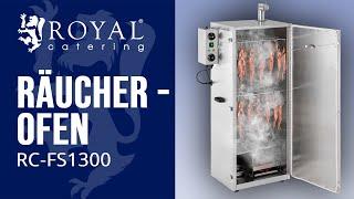 Räucherofen RC-FS1300  | Royal Catering | Produktvorstellung