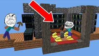 ТРОЛЛИНГ В BEDWARS — ЗАКРЫЛИ ЭНДЕР-СУНДУКАМИ ЗОЛОТО! xD