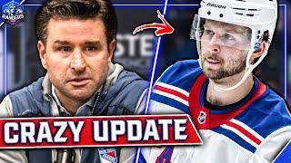 Rangers Making MOVES... Insider Reveals SURPRISING Update | NYR News