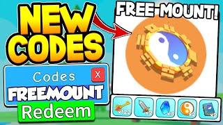 ALL 15 FREE LEGENDARY MOUNT CODES IN WEAPON FIGHTING SIMULATOR - Roblox