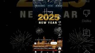 Happy new yaer 2025 advance me️️#love