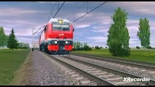 эп2к-155 с пасажирским поездом trainz 12