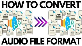 How To Convert An Audio File Format To Another | Convert To Any Audio File Format For FREE | NO FEES