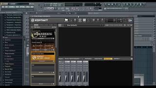 Как послать все инструменты KONTAKT на разные каналы в микшере FL Studio