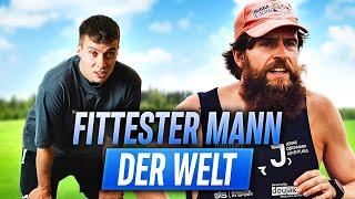 Wir besuchen den Jonas Deichmann bei seinem Triathlon Weltrekord