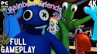 Rainbow Friends - Chapter 2 Full Gameplay Walkthrough 4K PC Game No Commentary