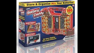 As seen on TV Battery Daddy organizer review........useful junk?