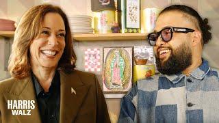 Kamala Harris Talks Mexican Food and Family with Chef | Phoenix, AZ