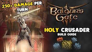 Baldur's Gate 3 Build Guide | Holy Crusader | Powerful Paladin Multiclass