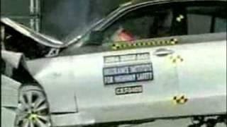 BMW 545i, Crash Test.