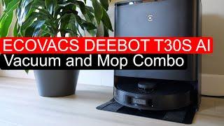 ECOVACS DEEBOT T30S AI Review: The ULTIMATE Robot Vacuum and Mop Combo?