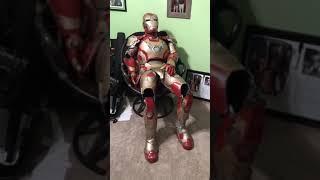 My Iron Man Suit Build Evolution! #shorts #ironman #marvel