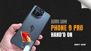 Asus ROG Phone 9 Pro Unboxing & FIRST LOOK!  Specs, Price & Release Date Leaks