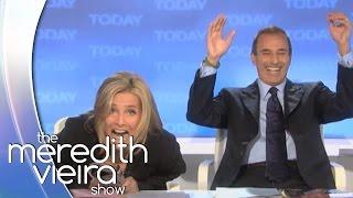 Matt Lauer Teases Meredith on Flubbing a Line! | The Meredith Vieira Show