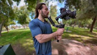 How to Get the SMOOTHEST Gimbal Shots In PF (Pan Follow Mode) Zhiyun Weebill 2 - DJI RS 2