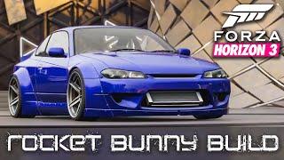 Forza Horizon 3 Custom Cars #1 - Rocket Bunny Nissan Silvia S15 Drift Build - New Rims & Parts