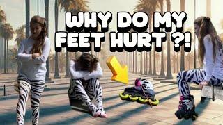 This might be why your feet are hurting when rollerblading & how to prevent it!