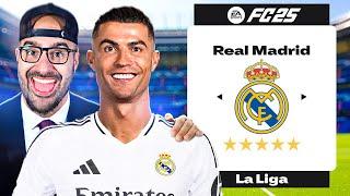 I SIGN RONALDO & BECOME REAL MADRID NEW MANAGER! FC 25 CAREER MODE