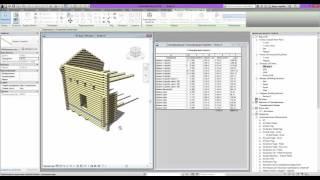 Семейства в Revit. Брус