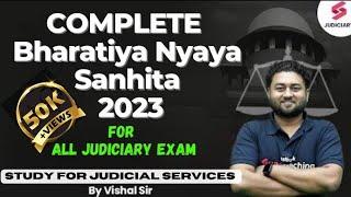 Complete BNS for All Judiciary Exam || Vishal Singh || Bharatiya Nyaya Sanhita || #bns